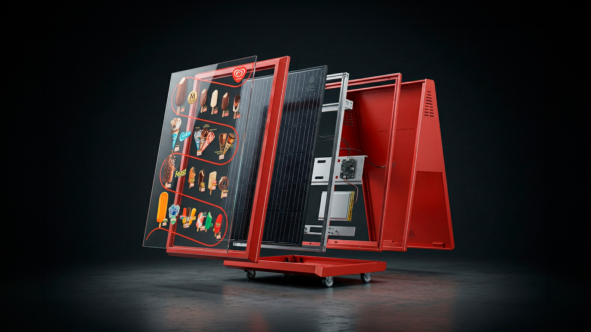 Solar Priceboard — Walls